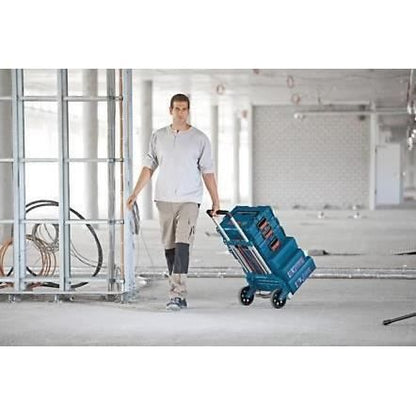 Bosch Professional folding transport hand truck for L-Boxx, 125kg floor capacity - 1600A001SA