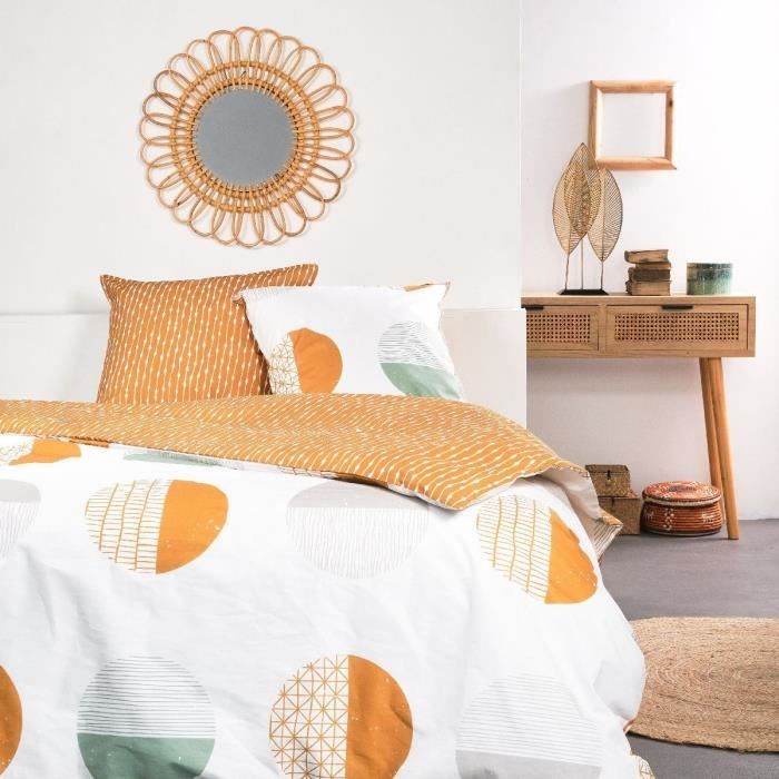 Bedding set - TODAY - Sunshine - 2 people - 260x240cm - Cotton - Other patterns