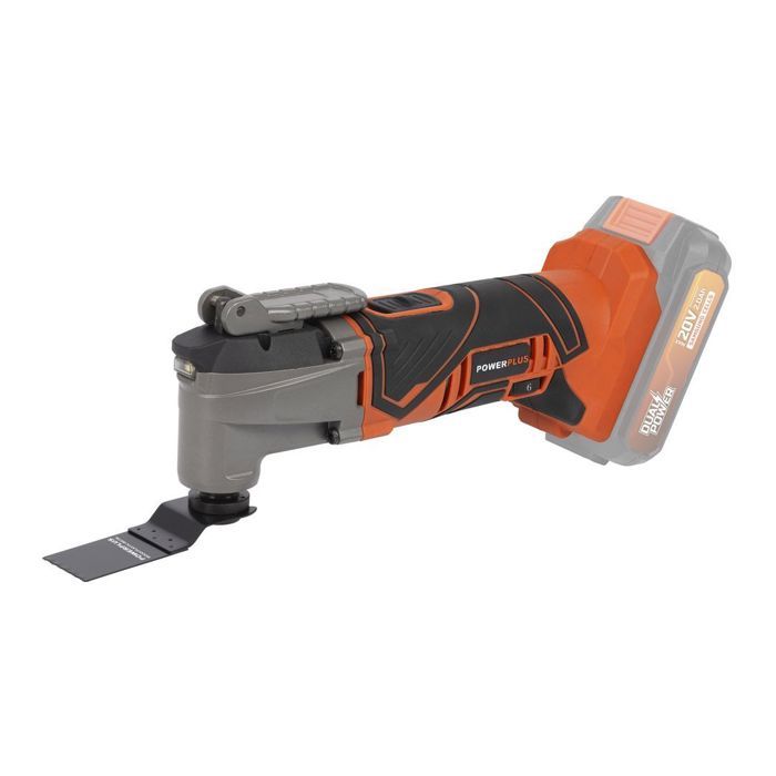 20v wireless oscillating multifunction tool + 5 Dual Power Powdp4060 accessories - Delivered without battery or charger