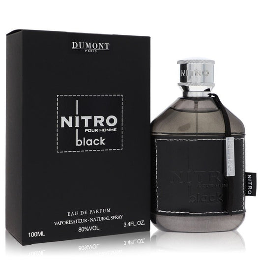 Dumont Nitro Black by Dumont Paris Eau De Parfum Spray 3,4 oz (Män)