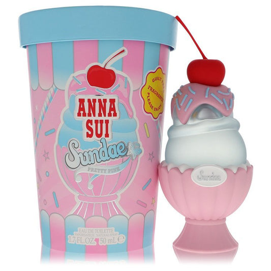 Anna Sui Sundae Pretty Pink av Anna Sui Eau de Toilette Spray 1,7 oz (Kvinnor)