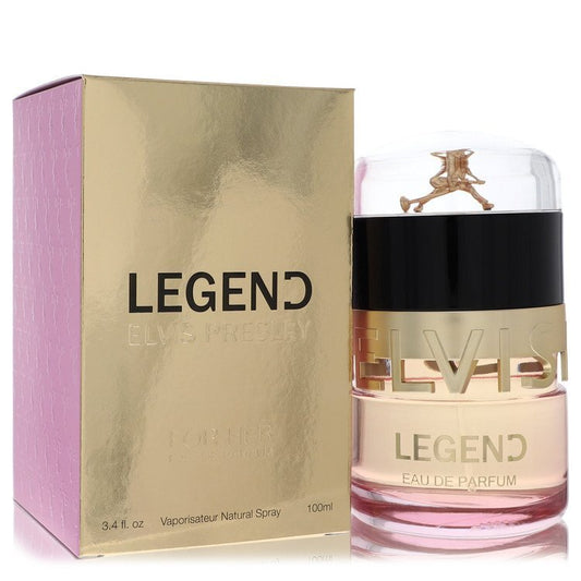 Elvis Presley Legend by Bellevue Brands Eau De Parfum Spray 3.4 oz (Women)