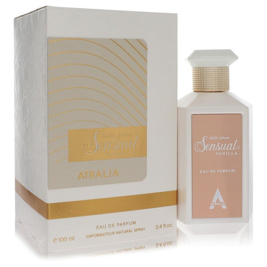 Atralia Sensual Vanilla by Atralia Eau De Parfum Spray (Unisex) 3.4 oz (Women)