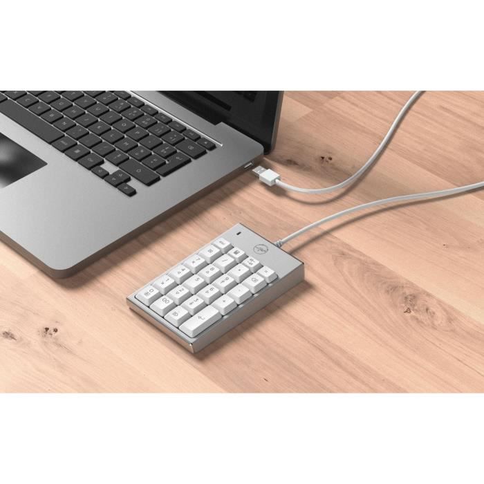 MOBILITY LAB - MAC Silver Wired Numeric Keypad