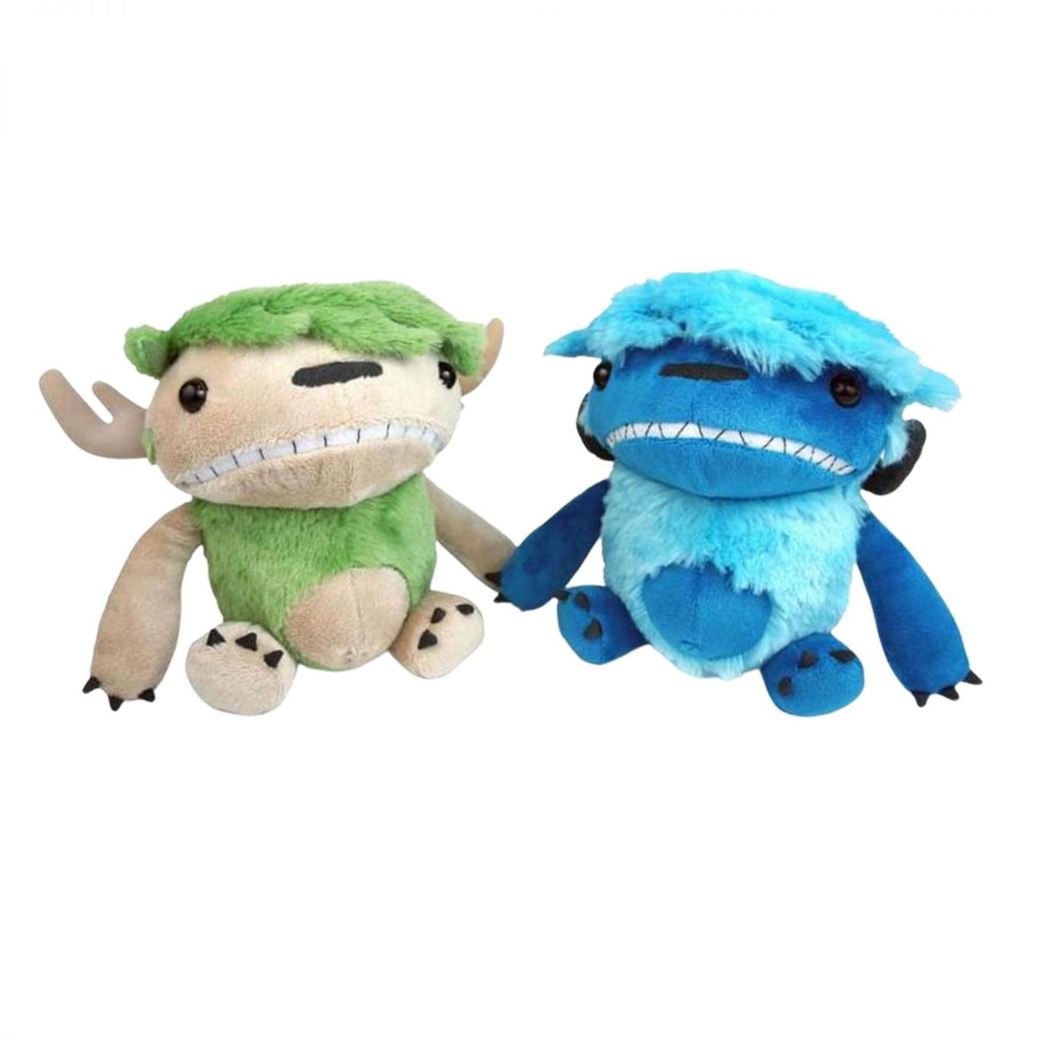 Imps And Monsters Angus & Edie 6" Backpack Clip-On Plush 2-Pack Set