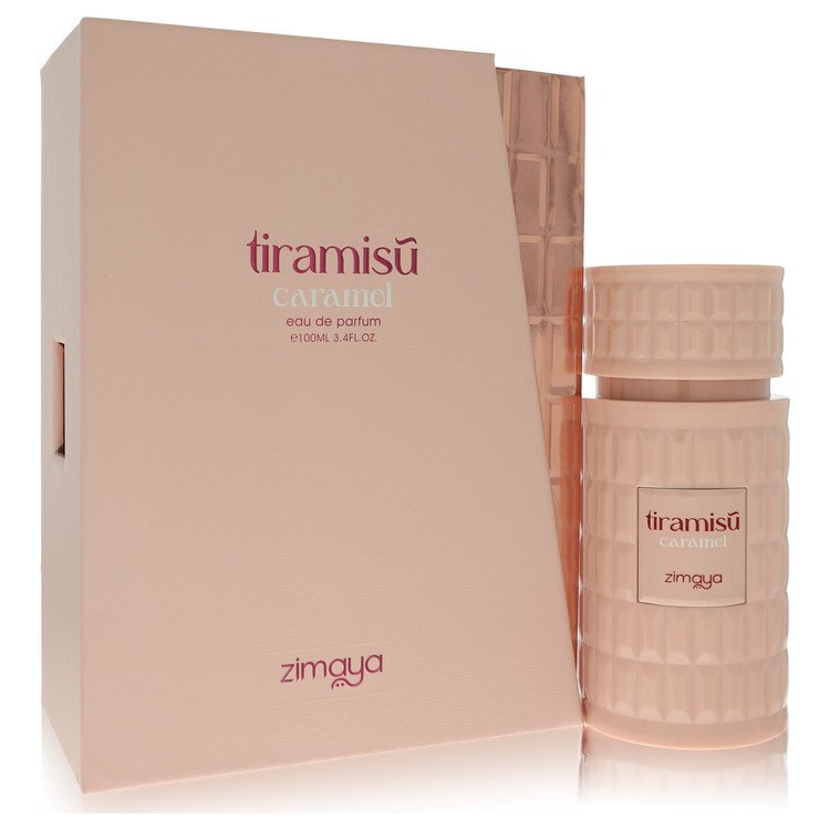 Afnan Zimaya Tiramisu Caramel by Afnan Eau De Parfum Spray (Unisex) 3.4 oz (Women)