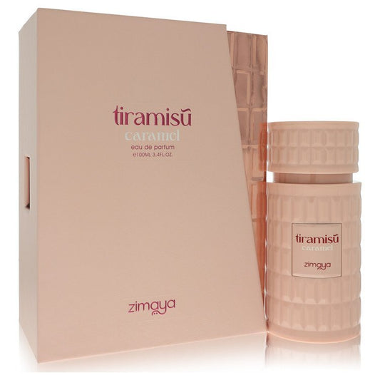 Afnan Zimaya Tiramisu Caramel by Afnan Eau De Parfum Spray (Unisex) 3.4 oz (Women)