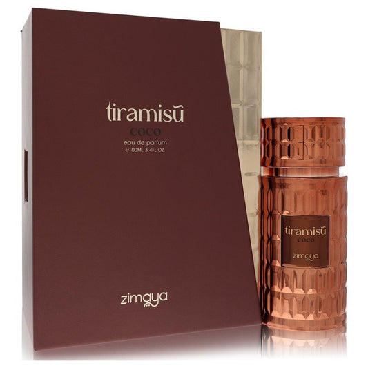 Afnan Zimaya Tiramisu Coco by Afnan Eau De Parfum Spray (Unisex) 3.4 oz (Women)
