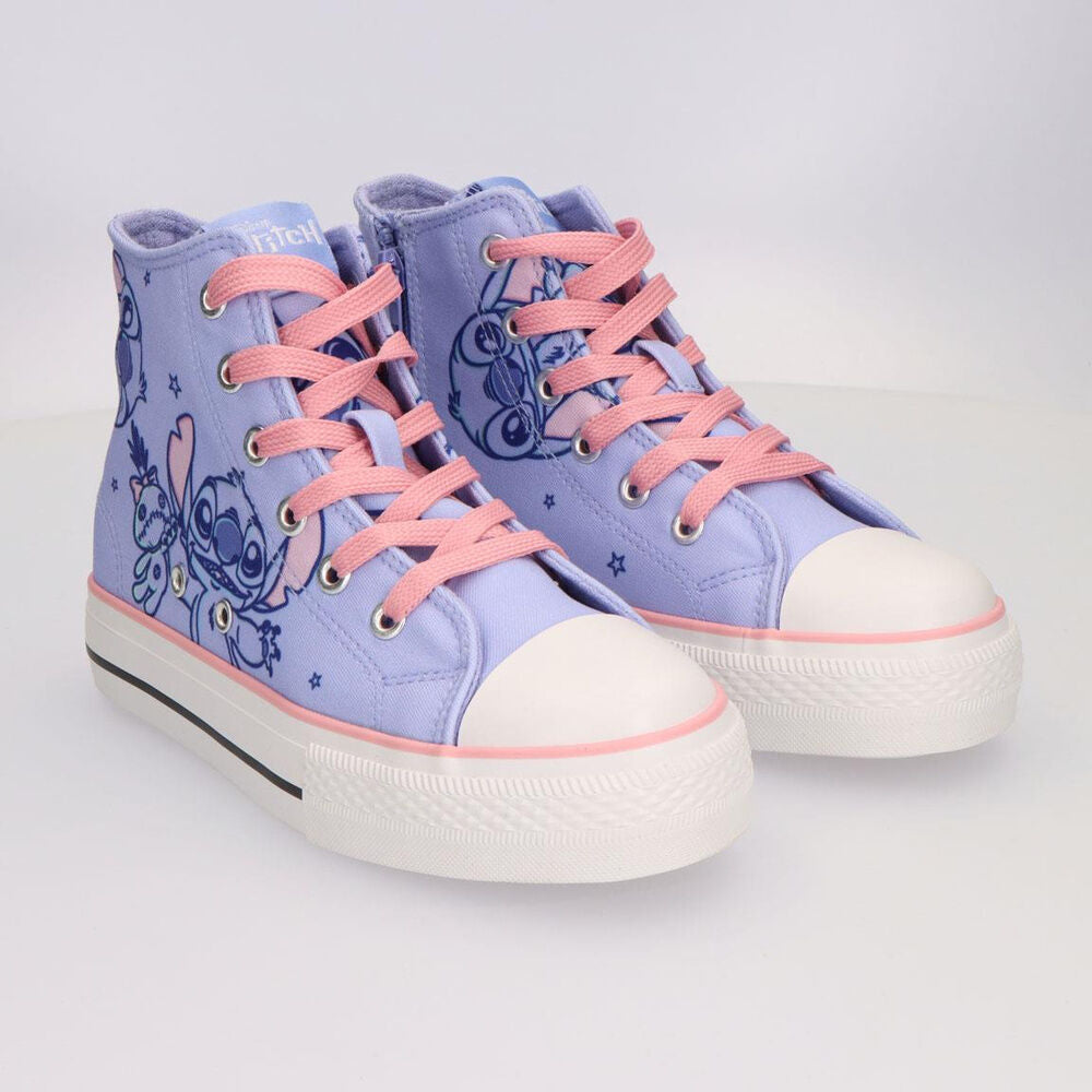 Disney Stitch canvas trainers