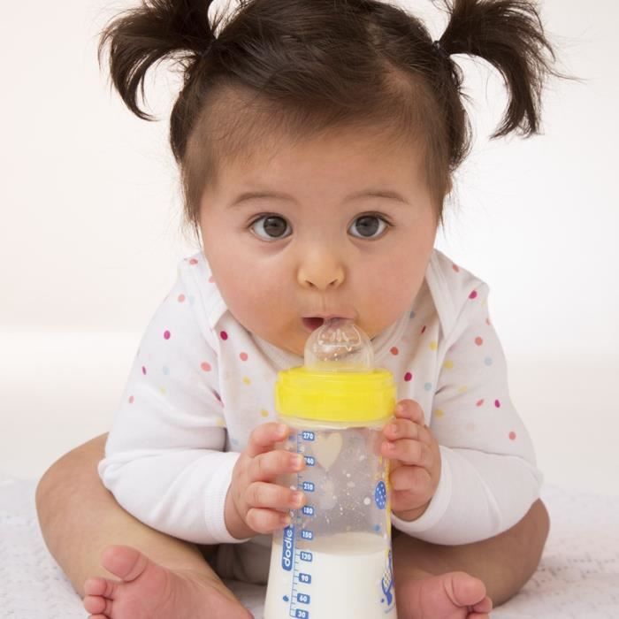 DODIE Wide Neck Flat Teat 0-6 Months Silicone