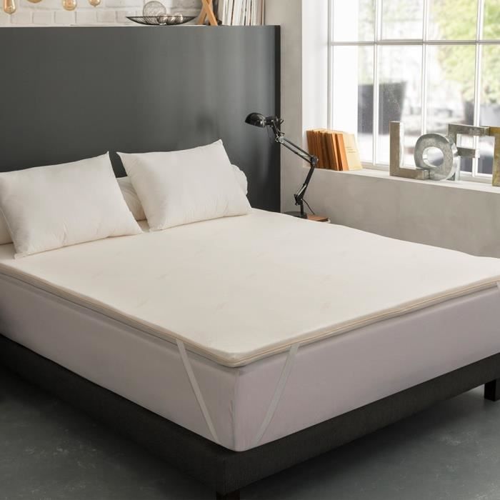 DODO Le Végétal mattress topper - Removable cover - 140x190 cm