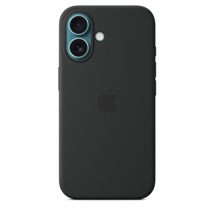 APPLE iPhone 16 - Silicone Case with MagSafe - Black