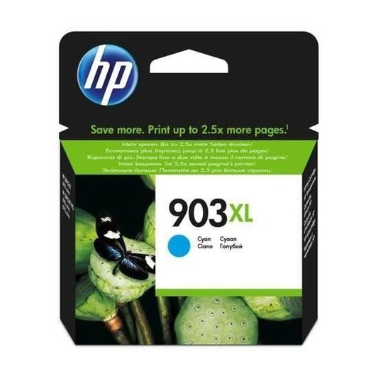 HP 903XL Genuine Large Capacity Cyan Ink Cartridge for HP OfficeJet Pro 6950/6960/6970 (T6M03AE)