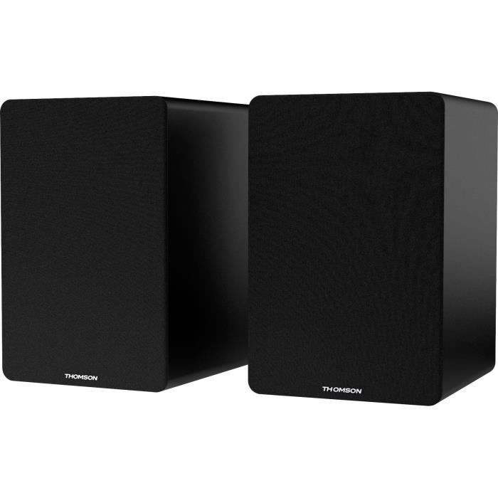 Set of two speakers - THOMSON - WS400DUO - 2x 7.5W - Black