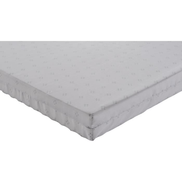 Foam mattress - 90 x 190cm - Firm - Delivered rolled - DEKO DREAM - UNO