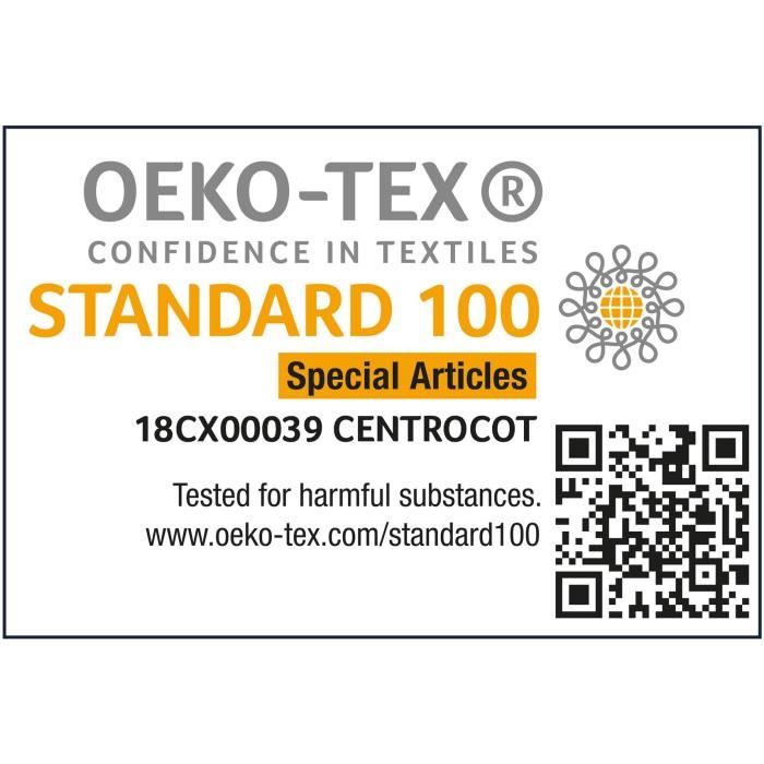 Heated Mattress Topper - Imetec - 2 Places Adapto, 150x160 cm - 6 Rapid Heating Temperatures - 100% Cotton - Constant Temperature