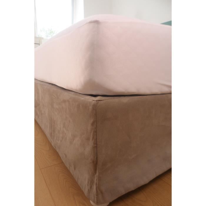 Mattress protector - 180 x 200 cm x 25 cm - 100% Cotton - 170 G/M2 - LOVELY HOME