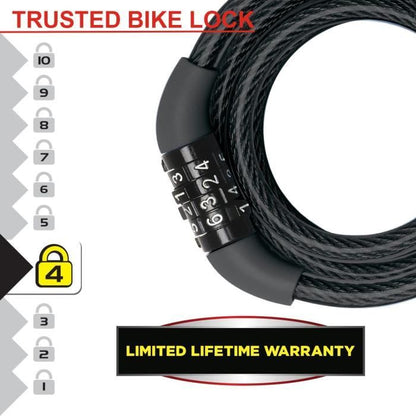 MASTER LOCK Cable Bike Lock - 1.2 m cable