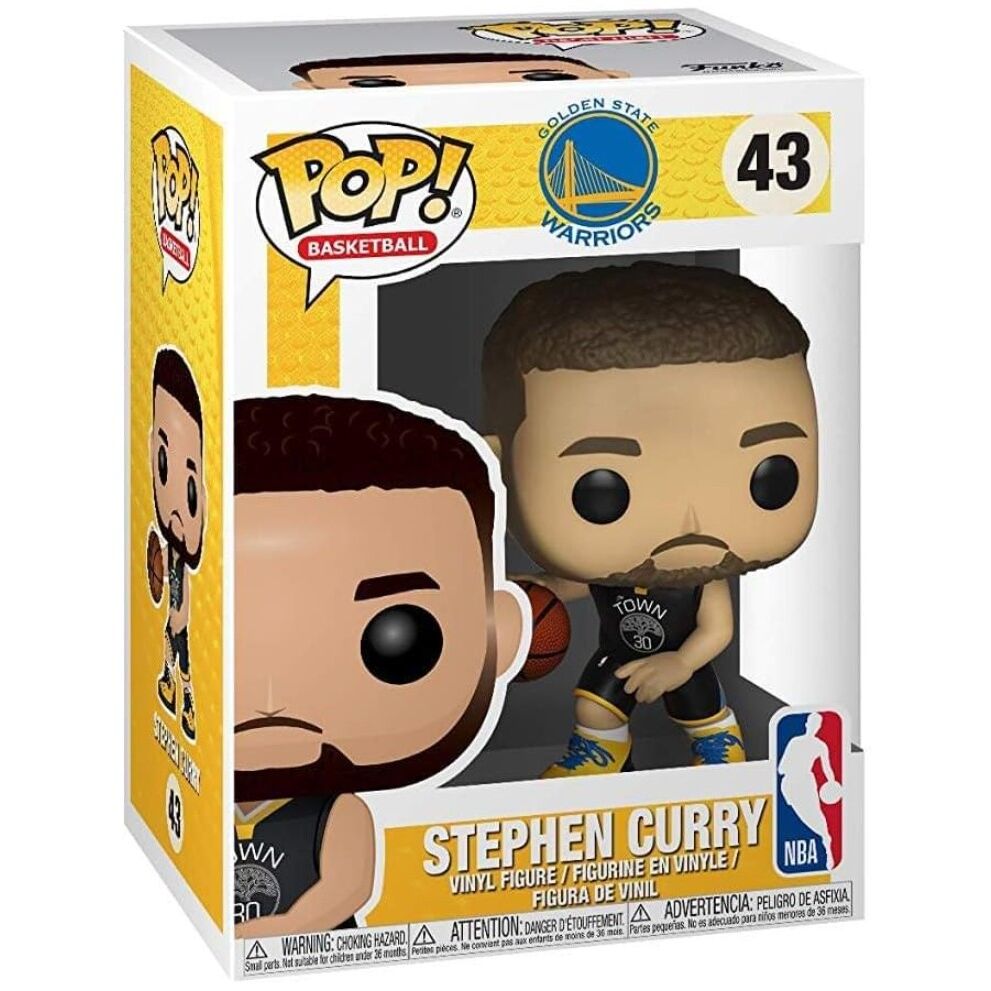 POP figure NBA Warriors Stephen Curry