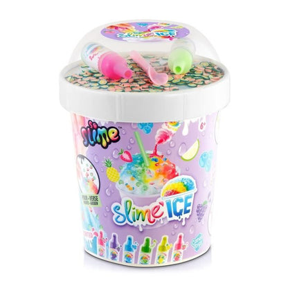 Canal Toys - SO SLIME DIY - Slime Ice Mega Cup - With 2 scented dyes, 1 spoon and decorations - SSC 300