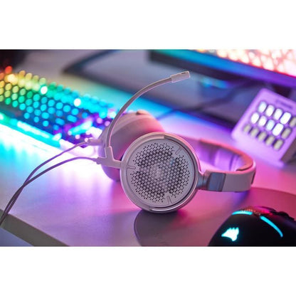 CORSAIR VIRTUOSO PRO Open Wired Gaming and Streaming Headset - White