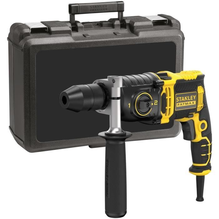 Impact drill - STANLEY FATMAX - FMEH850K-QS - 850W - 13mm - 2 speeds