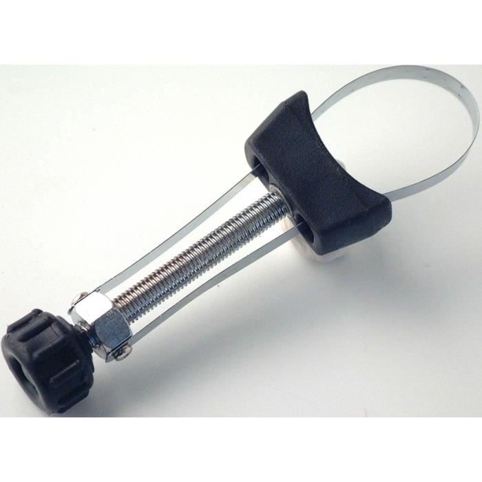 Tape wrench for oil filter