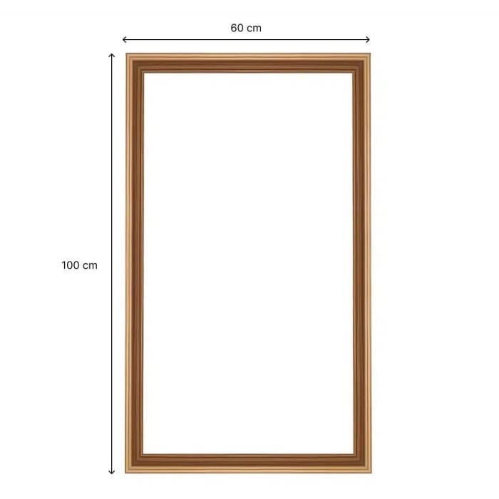 Moulded Frame - NORDLINGER PRO - 100 x 60 cm - 42 x 14 mm - FSC 100%