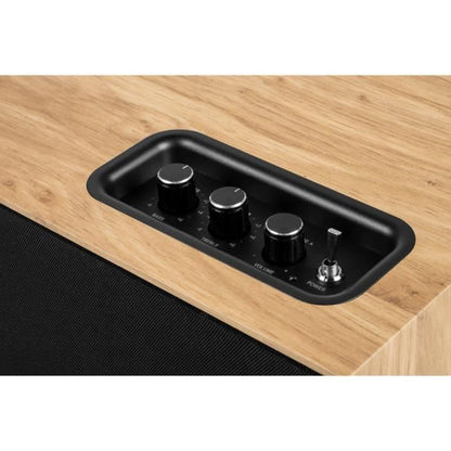 Wooden residential speaker - THOMSON - WS502 - Bluetooth 5.0, 100W, RCA, USB, AUX-IN