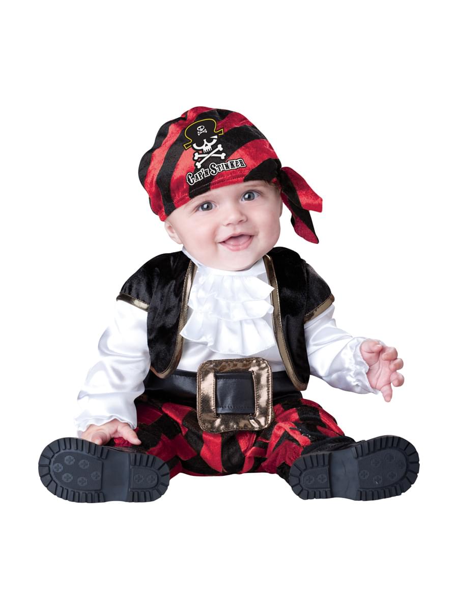 Captain Stinker Pirate Deluxe Infant Toddler Costume Small 6-12 Months