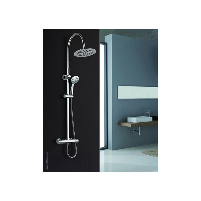 Rousseau Shower column with Suhali 2 Thermostatic mixer faucet
