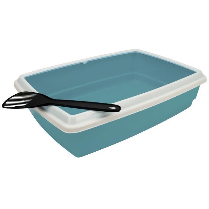 AIME Litter box with rim + Shovel - For cats