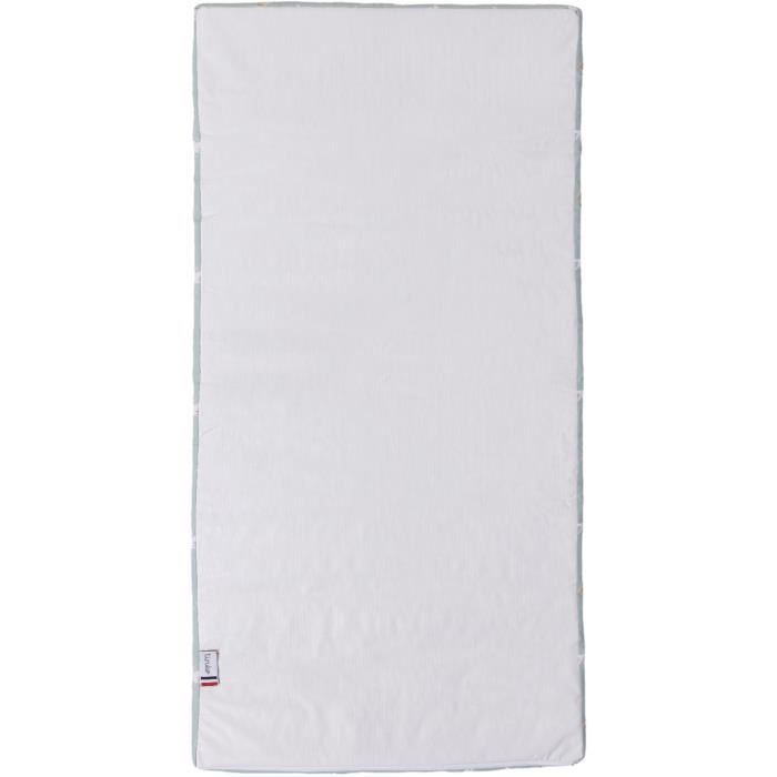 Over the sea nomadic mattress - 120 x 60 x 4 cm - Blue - TINEO