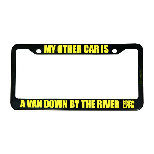 Bif Bang Pow! Saturday Night Live My Other Car Is A Van License Plate Frame