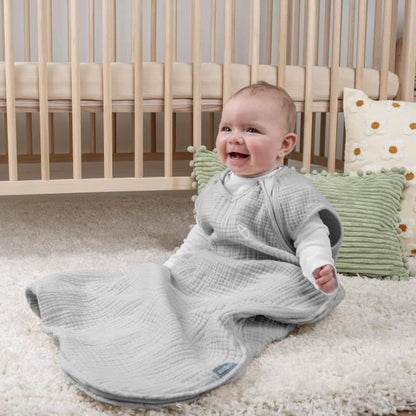 INGENUITY, Swaddling Sleeping Bag, Star Rain Sleeping Bag, TOG 2.5, suitable for ages 3 to 18 months, Oeko-Tex certified