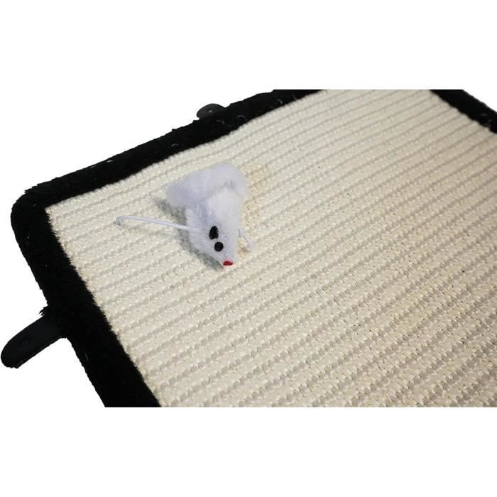 AIME Scratching pad with hanging toy - 35 x 55 cm - for cat