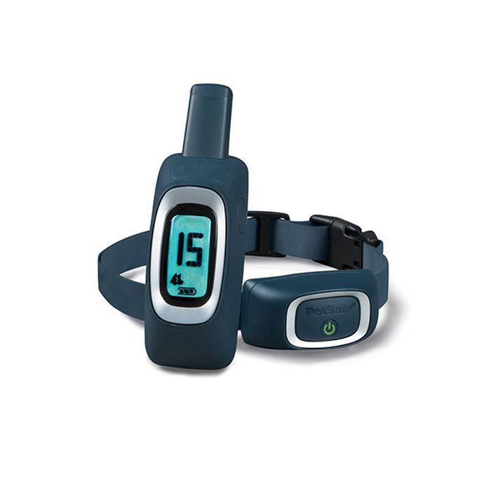 PETSAFE - Dressing necklace with digital remote control for 2 dogs, range of 900m, rechargeable, waterproof, sound signal/vibration