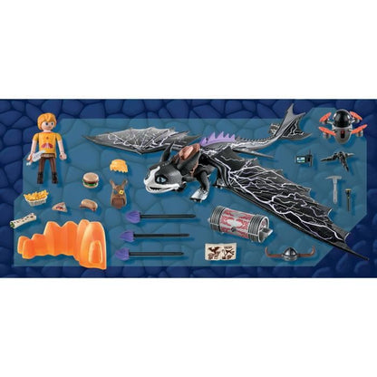 Playmobil - 71081 - Dragons Nine Realms: Thunder & Tom