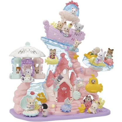 Miniature figurines - SYLVANIAN FAMILIES - 5701 - The castle of the mermaids