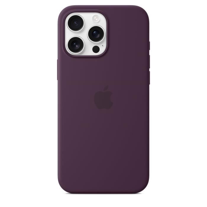 APPLE iPhone 16 Pro Max - Silicone Case with MagSafe - Plum