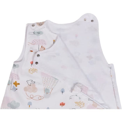 Summer comforter - TINEO - BALLOONS - Adjustable - White