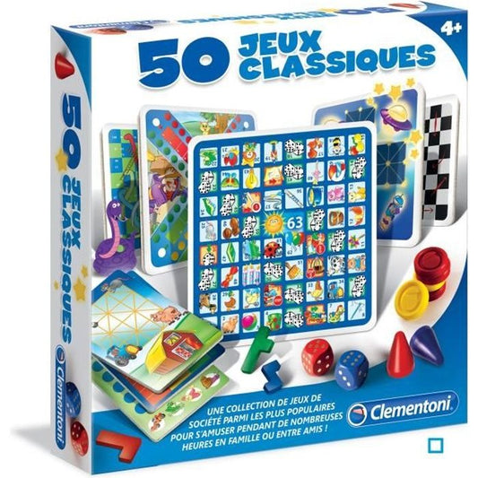 CLEMENTONI - 50 classic games - Board Game