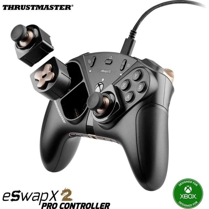 Fully modular Pro Gamepad - THRUSTMASTER - ESWAP X 2 PRO CONTROLLER - For Xbox One XBOX SERIES and PC - Black