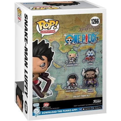 Figurine - FUNKO POP - One Piece Animation - Snake-Man Monkey D. Luffy - 1,266