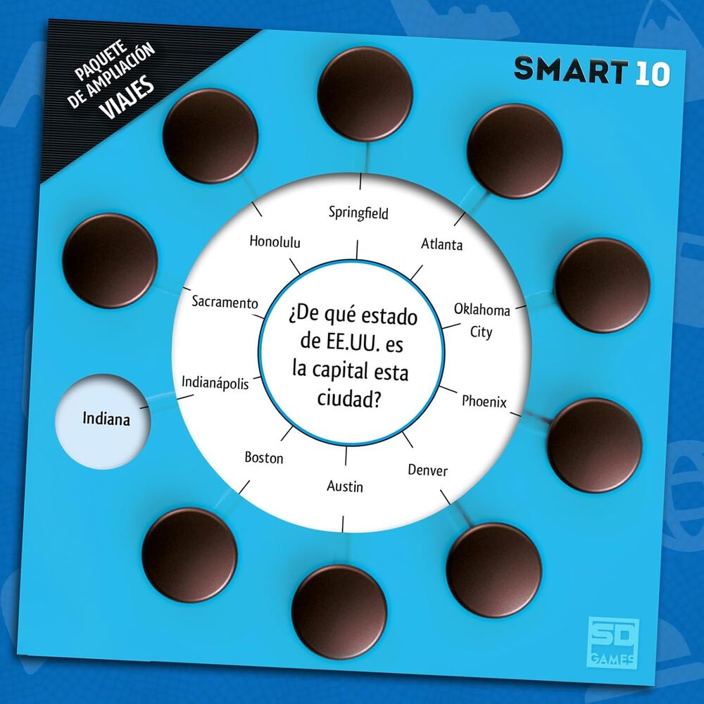 Spanish Smart 10 Game Expansion Travel