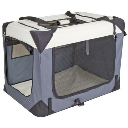 Transport box - KERBL - Journey - 70 x 52 x 52 cm - Gray / Beige