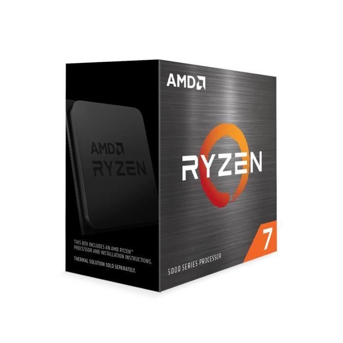 AMD RYZEN 7 5800X - AM4 processor - 4.70 GHz - 8 cores
