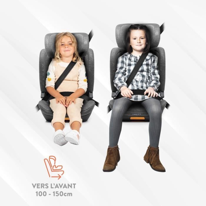 Car seat - BABYAUTO - CAPAX GRAY DOBBY - 4-12 years - I-Size - 100-150 cm