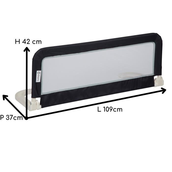 SAFETY 1ST Portable Child Bed Rail - Gray