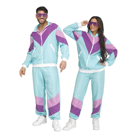 80's Track Suit Adult Costume | S/M
